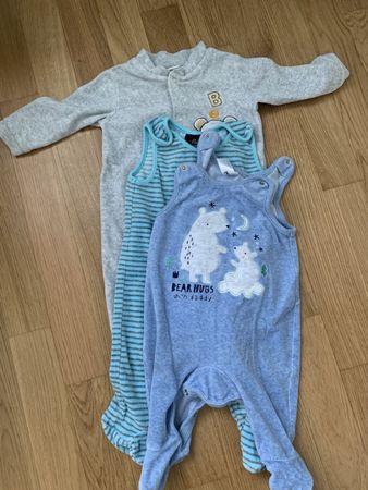 Baby Kleider Set, 3teilig, Grösse 62/68