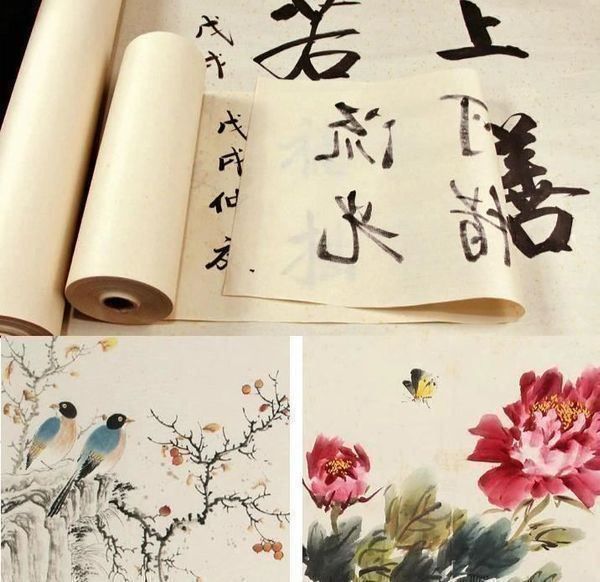 Papiere: Chinesisches Reispapier / 20m x 0,5m - Papier chinois de riz – Neu und originalverpackt aus Bremblens von animalopolis 4