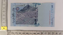 Originale 1 Ringgit Note aus Malaysia