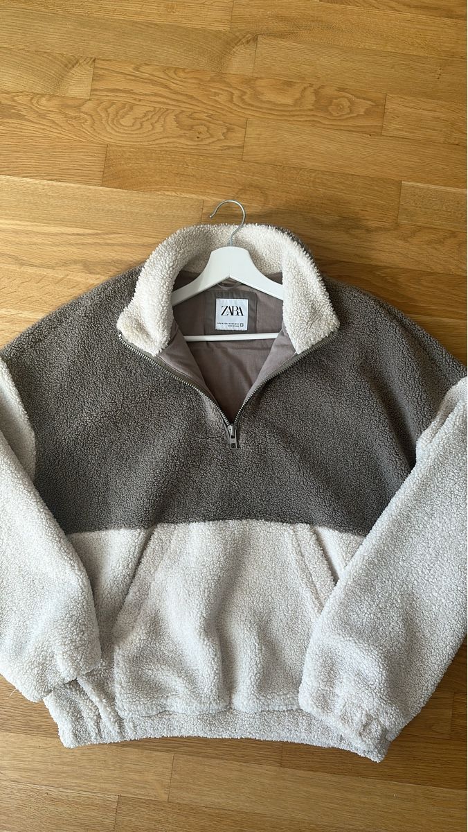 Zara Giacche: ZARA Teddy Fleece Pullover colour block Gr. L-XL – Nuovo (secondo la descrizione) da Brittnau venduto da iBazuka