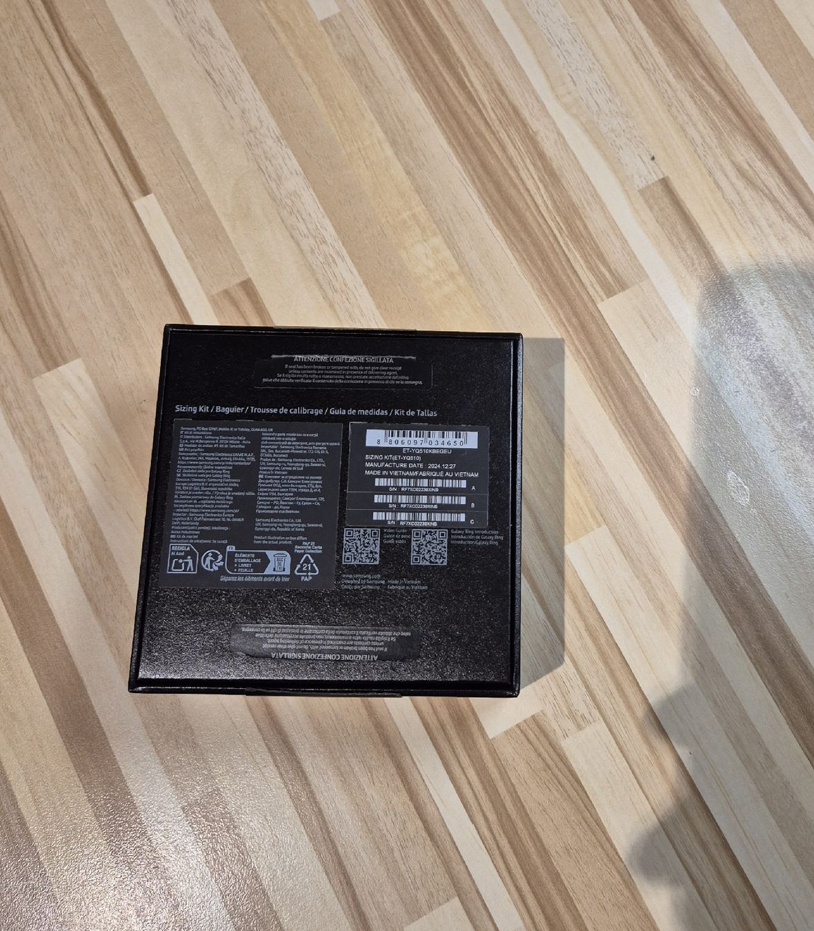Bagues: Samsung Sizing Kit – Neuf (Voir description) à röschenz par rom_92yq 2