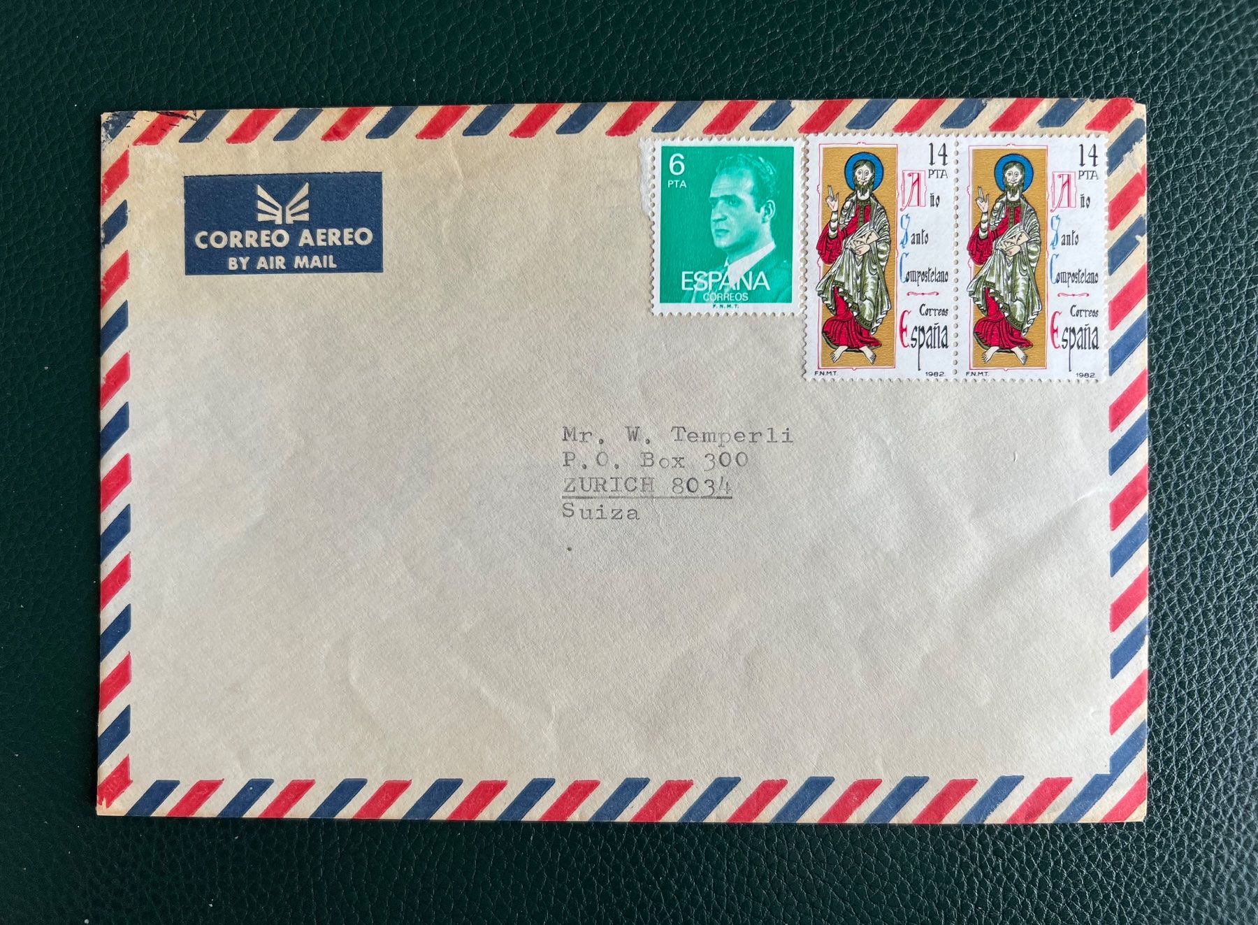 Enveloppes & pochettes d'envoi: Luftpostbrief Spanien – D'occasion à Grueningen par ant_qb8l