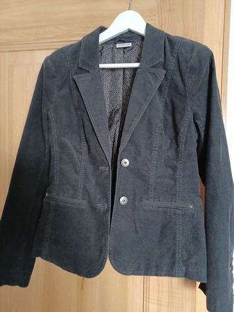 Cordblazer Anthrazit von StreetOne, Gr. 36