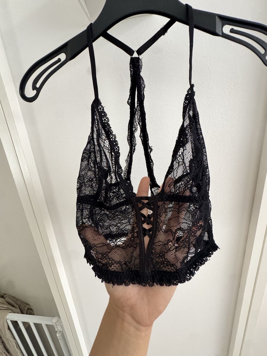 Sonstige Unterwäsche: Top pizzo nero intimissimi  – Gebraucht aus Porza von kaj_d5q7 1