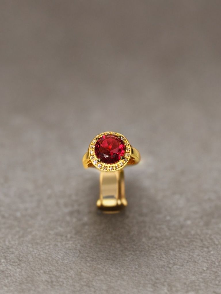 Bagues: Bague Cœur de Grenat – Neuf avec emballage d'origine à St-Maurice par Sandrinette123 4