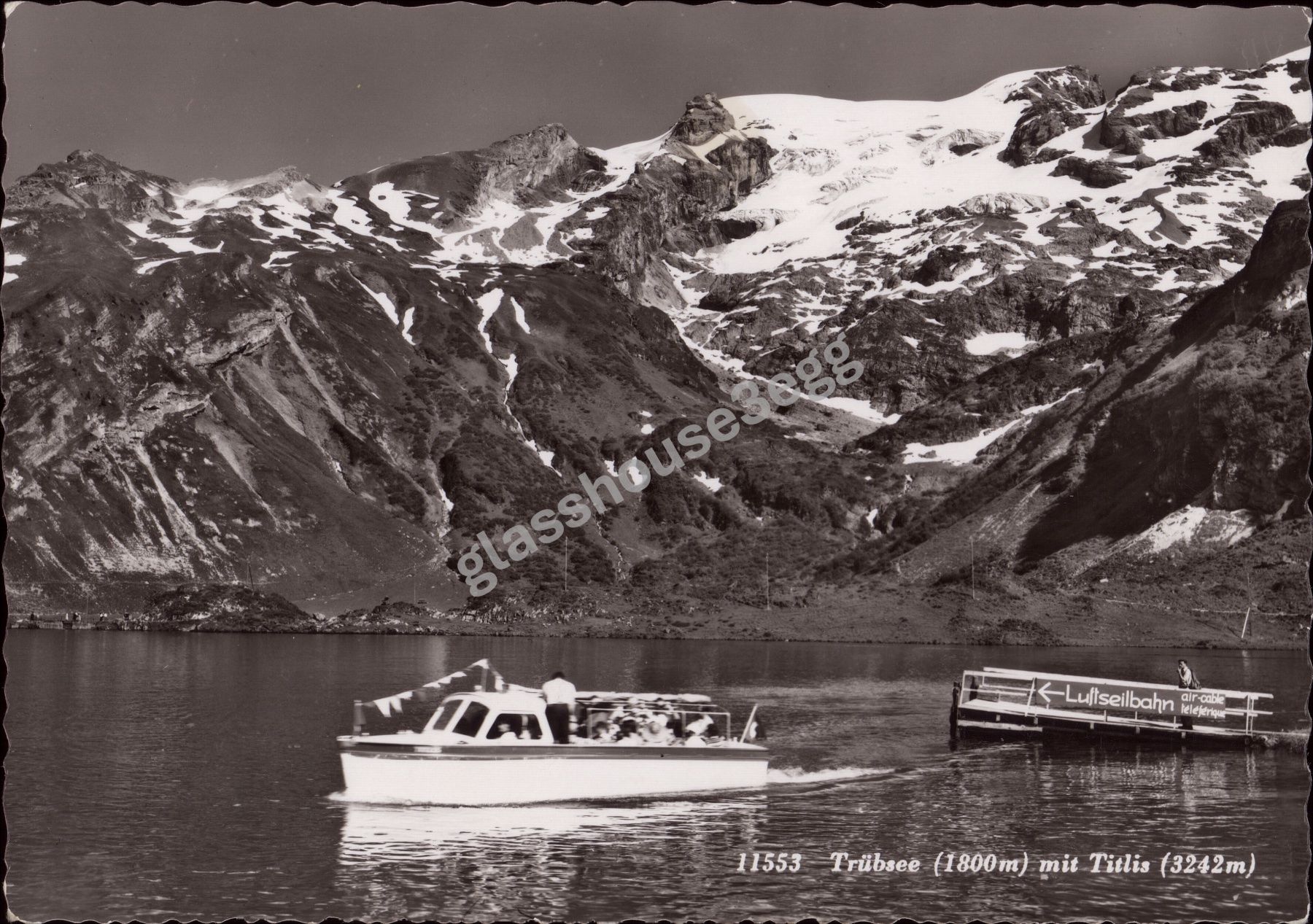 Cartoline postali: AK Trübsee mit Titlis – Usato da Eggersriet venduto da glasshouse3egg