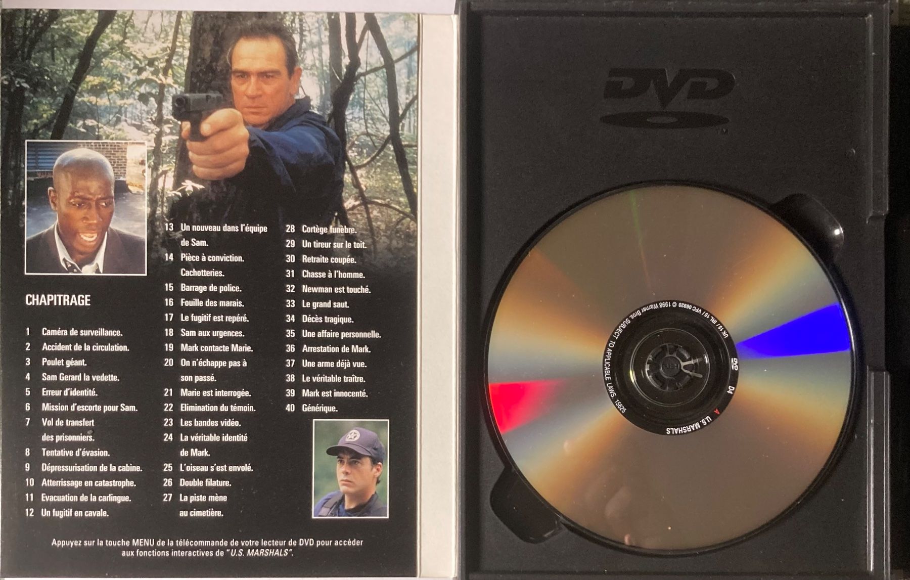 Alle DVDs: U.S. MARSHALS – Gebraucht aus Poliez-Pittet von Newtown-Records 2