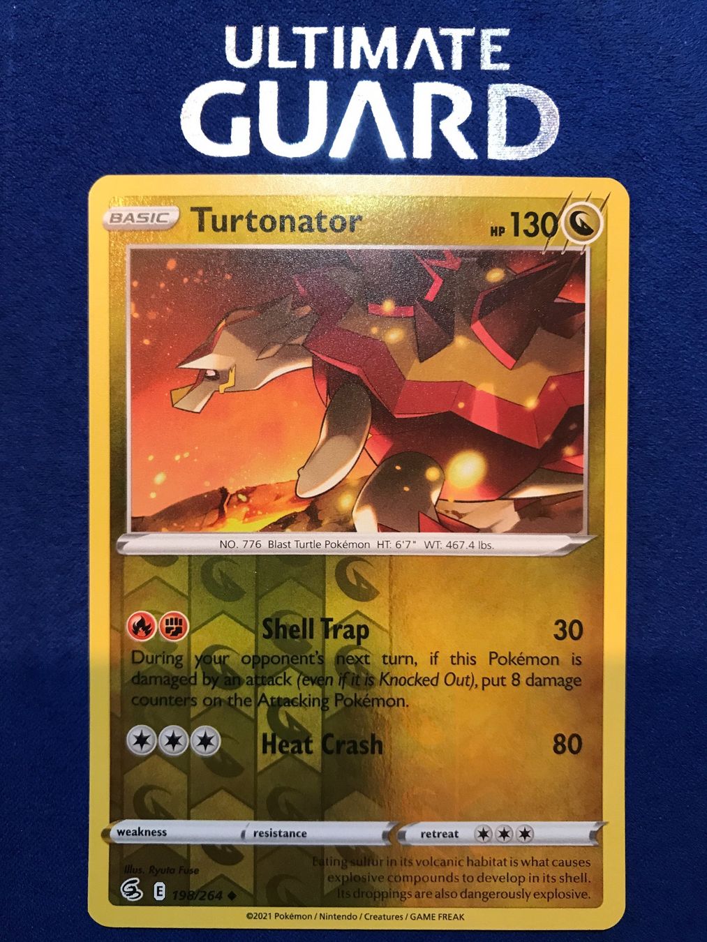 Pokémon Sammelbilder & Trading cards: Pokemon TCG - Turtonator EN reverse Holo – Neu (gemäss Beschreibung) aus Lyss von DeaDiLuna