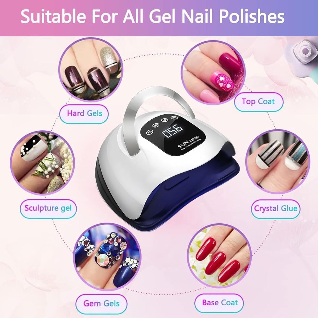 Lampade: Professionelle LED UV Nagellampe 72 LED – Nuovo e nell'imballaggio originale da Châtelaine venduto da topshop.switzerland 9