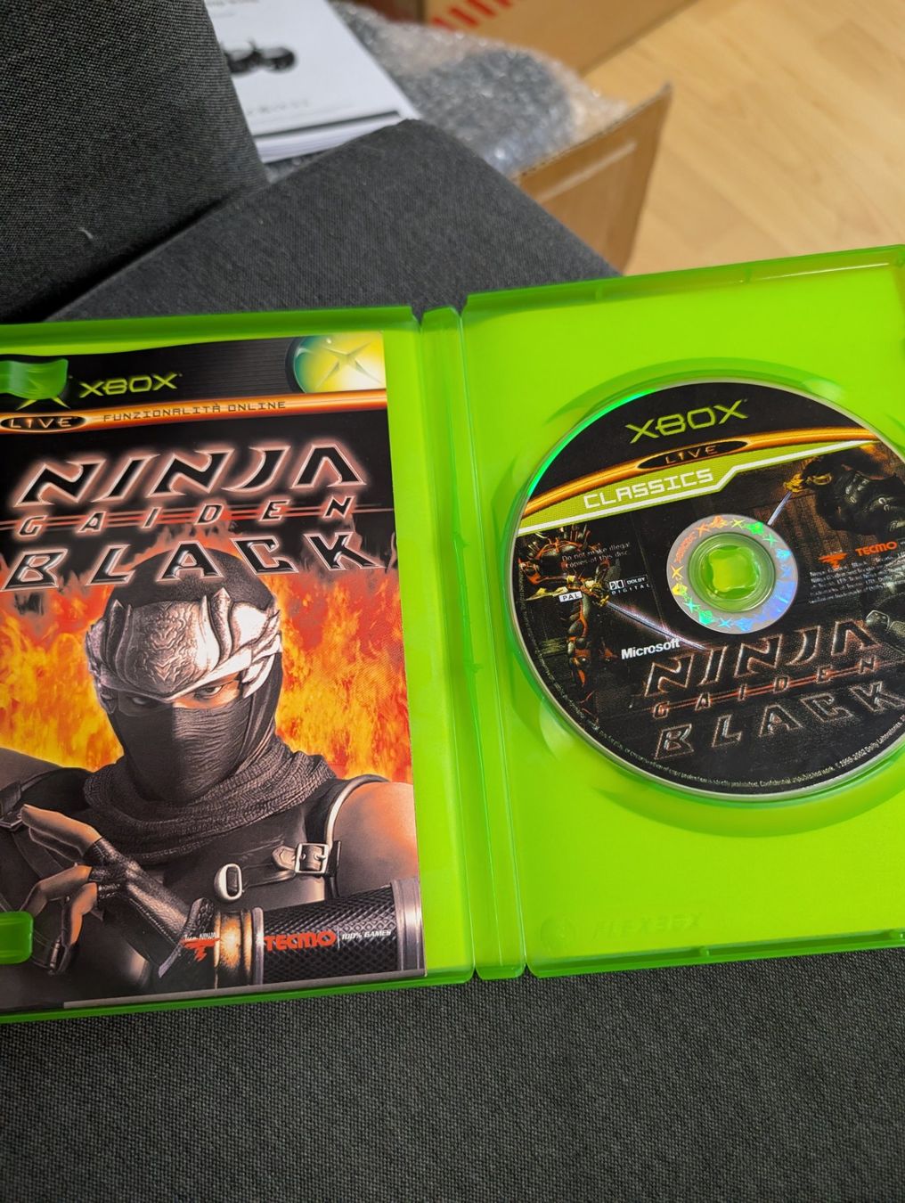 Giochi: Ninja Gaiden black Microsoft Xbox – Usato da Giubiasco venduto da Ticinerd 2