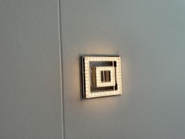 LED Wand- und Deckenlampe, Quadrat