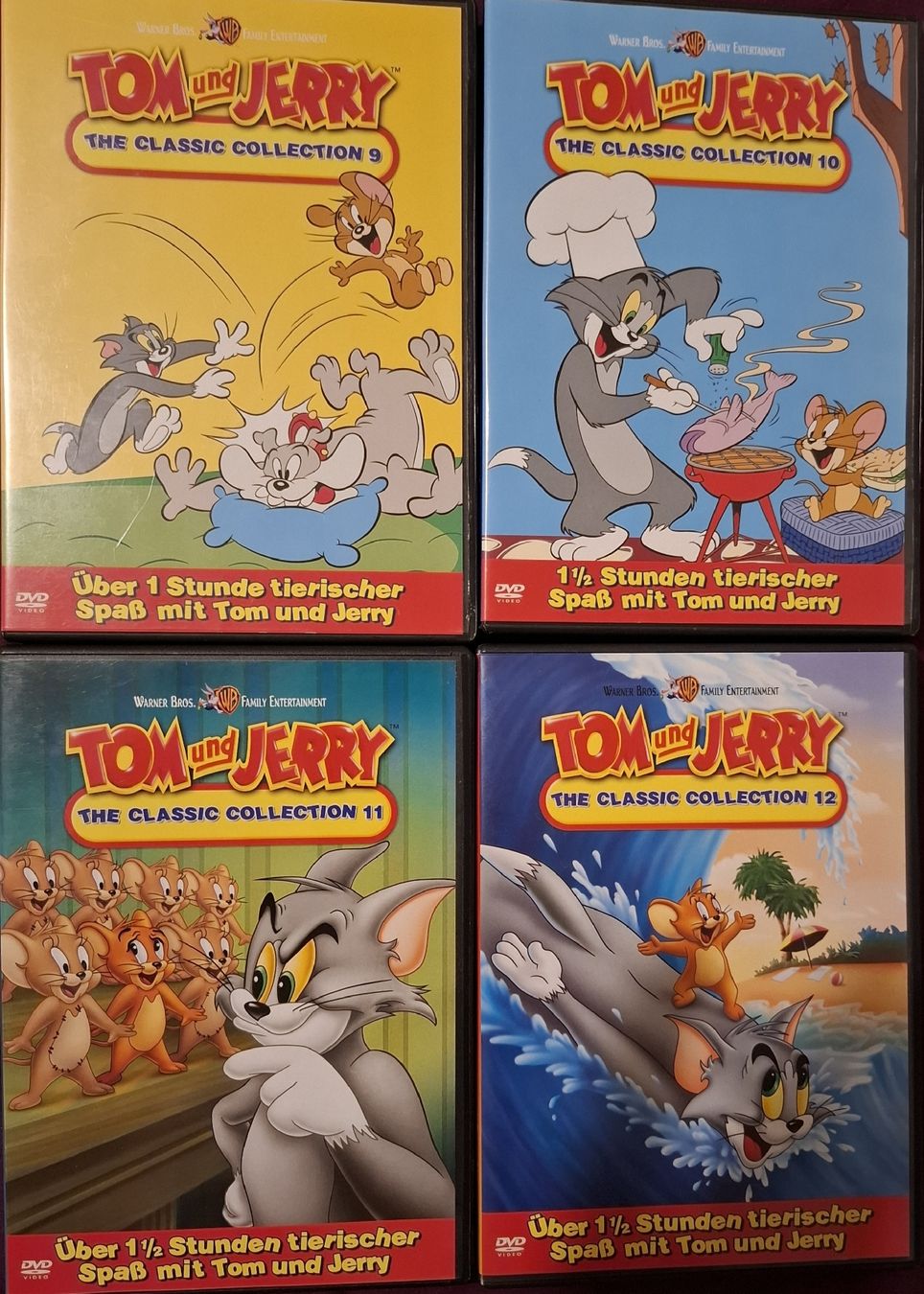 Tutti i DVDs: Tom & Jerry the Classic Collection kompl. Serie – Usato da Basel venduto da mgn_ft72 2