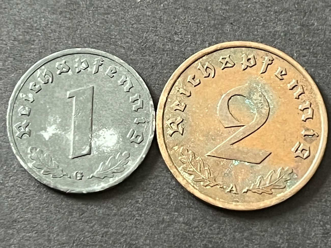 Tutti le monete: Deutsches Reich 1940 und 1944 – Usato da Neuenhof venduto da Mastermind-73