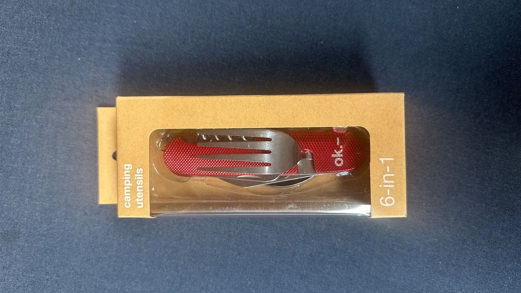 Set di posate: ok.- Multi-Tool: 6-in-1 Camping Besteck, neu! – Nuovo e nell'imballaggio originale da Mörschwil venduto da sam_man 4