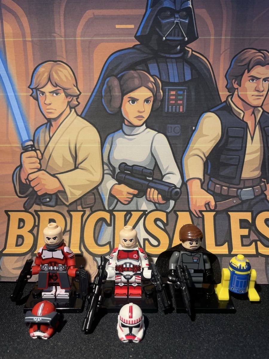 Star Wars Figuren: Star Wars Figur Fox Wullf Coruscant Trooper Lego-Komp. – Neu (gemäss Beschreibung) aus Zufikon von BrickSales 1
