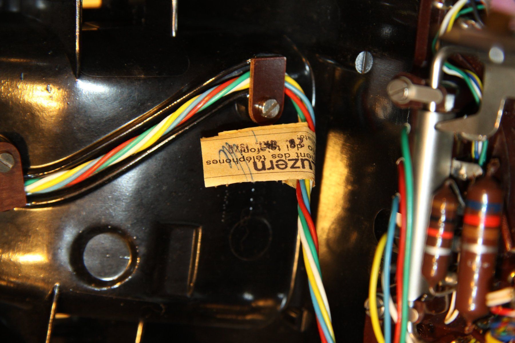 Swisscom Telefone: Tischtelefonstation Modell 50 A&H, 1965 – Gebraucht aus Baar von ben_vrx8 2