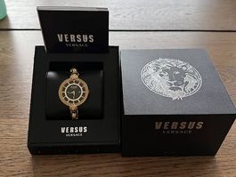 Versace Uhr Damen Gold