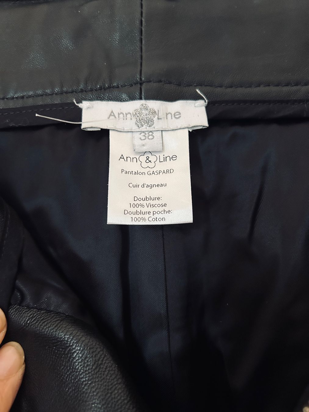 Hosen: Ann&Line Lammleder Hose - Gr. 38 – Gebraucht aus Illnau von Monkky 4