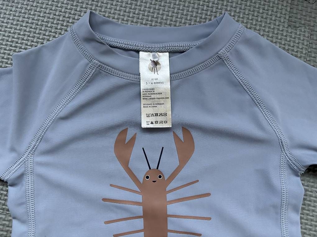 Lässig Costumi da bagno: UV-Badeshirt Lässig 62/68 – Usato da Bern venduto da Mars064 2