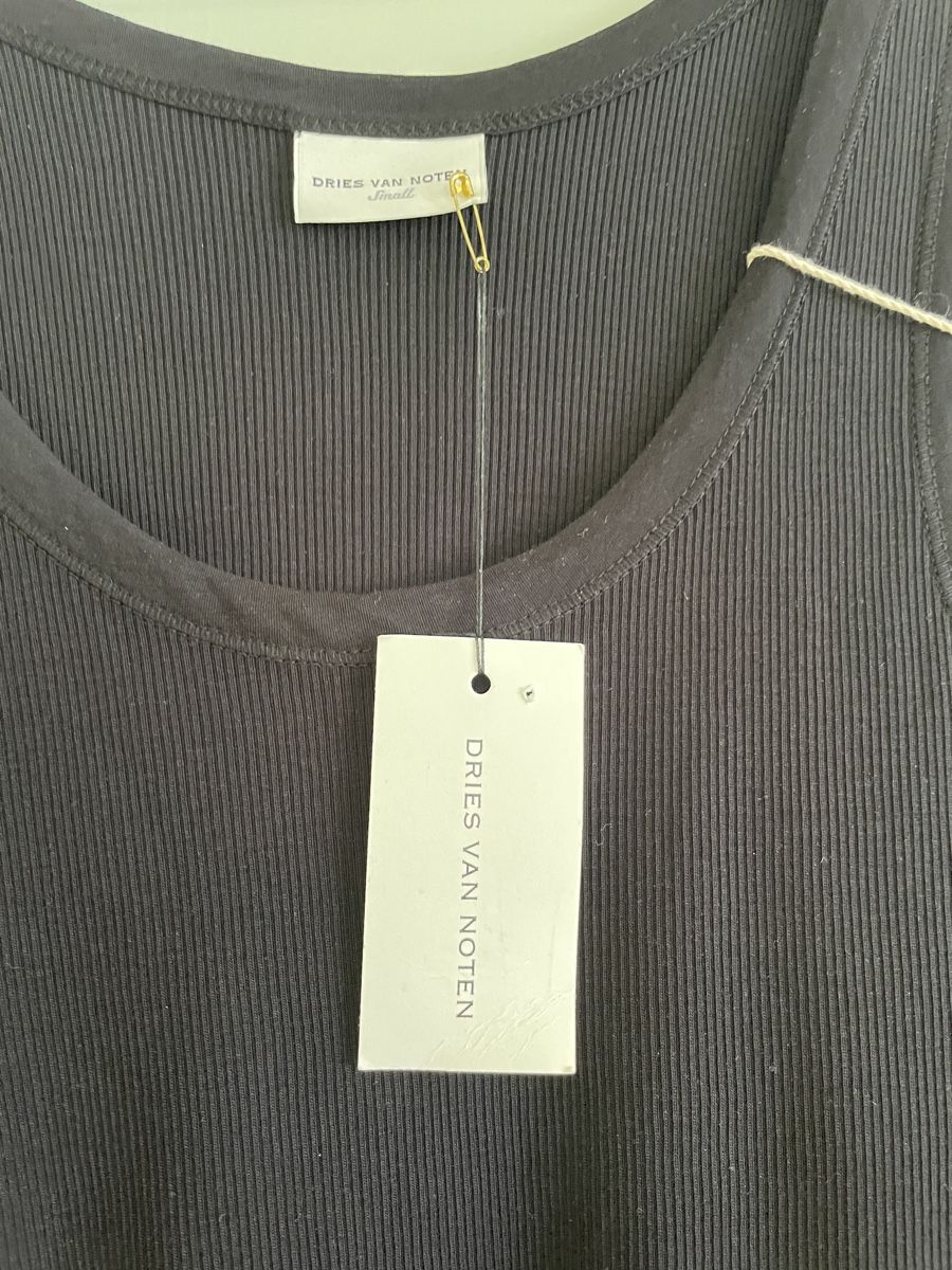 Top: Dries Van Noten Tank Top schwarz Grösse S – Nuovo (secondo la descrizione) da Basel venduto da mattt 4