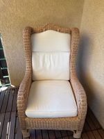 Gartenstuhl aus Rattan