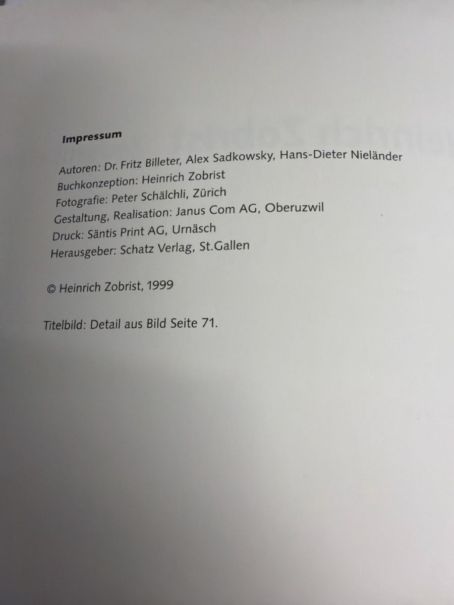 Dipinti: Ölgemälde von Heinrich Zobrist – Usato da Ebmatingen venduto da bea_fph9 4