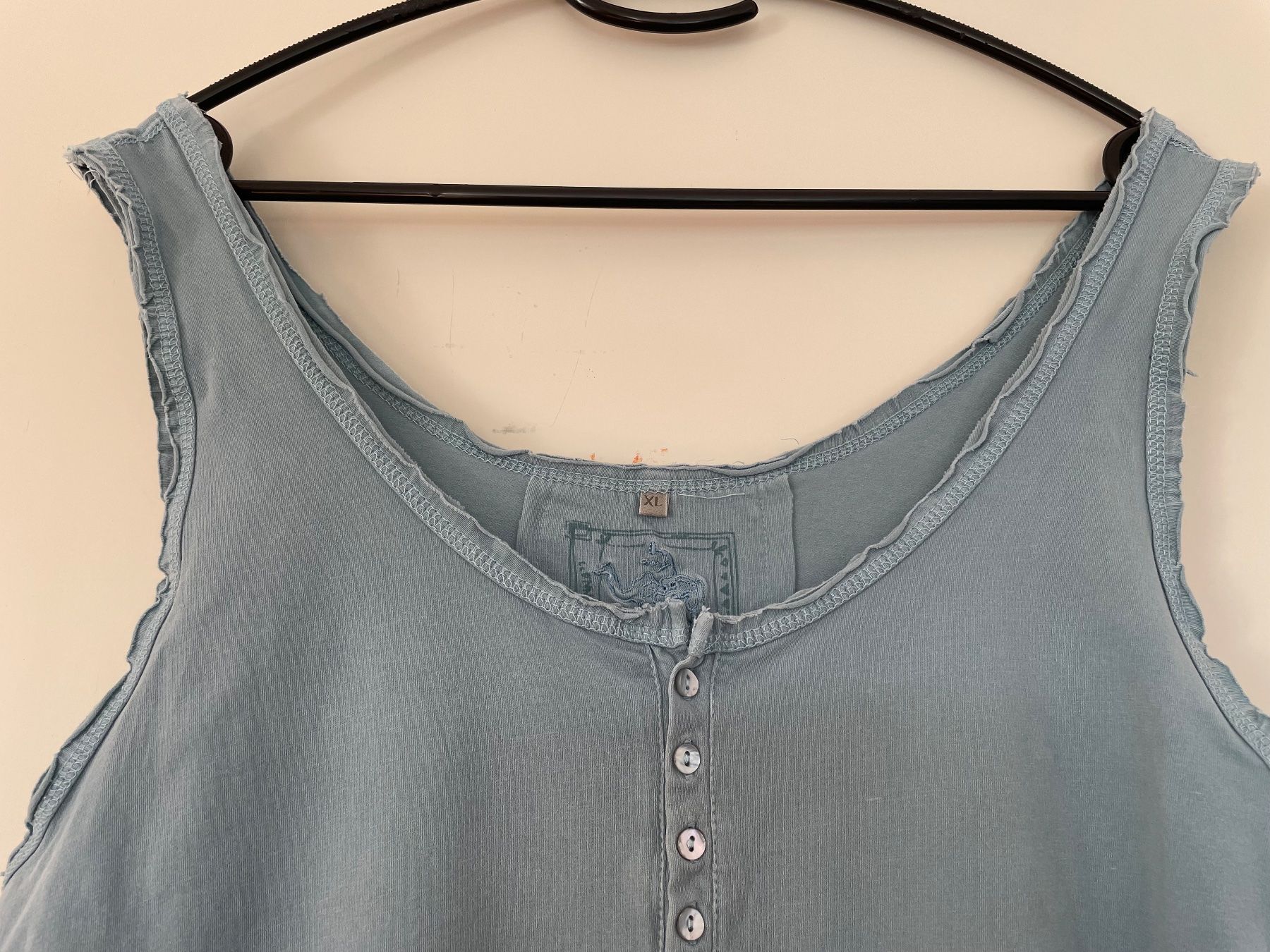 Nile Top: NILE hellblaues Trägershirt Gr. XL – Usato da Unterentfelden venduto da mar_kg6w 1
