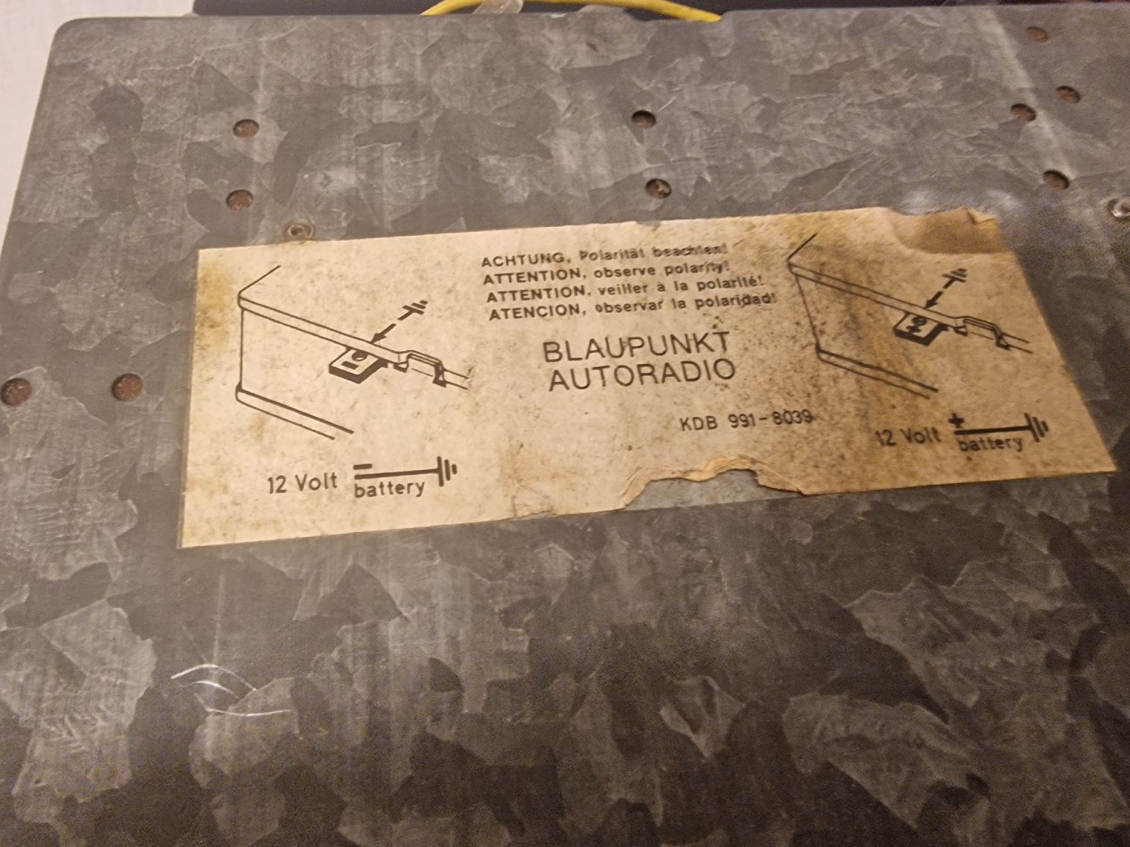 Radio: Autoradio Blaupunkt Vintage  – Usato da La Chaux-de-Fonds venduto da Ric_m628 1