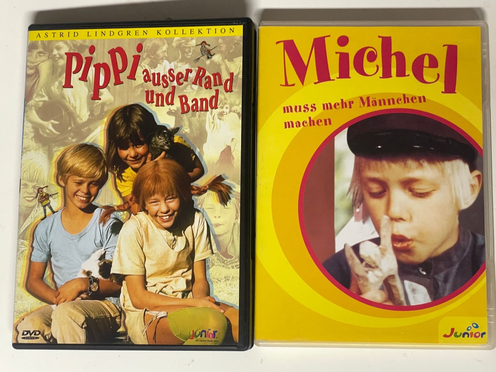Tutti i DVDs: Pippi Langstrumpf & Michel  2x – Usato da Muri b. Bern venduto da AdidasCollector