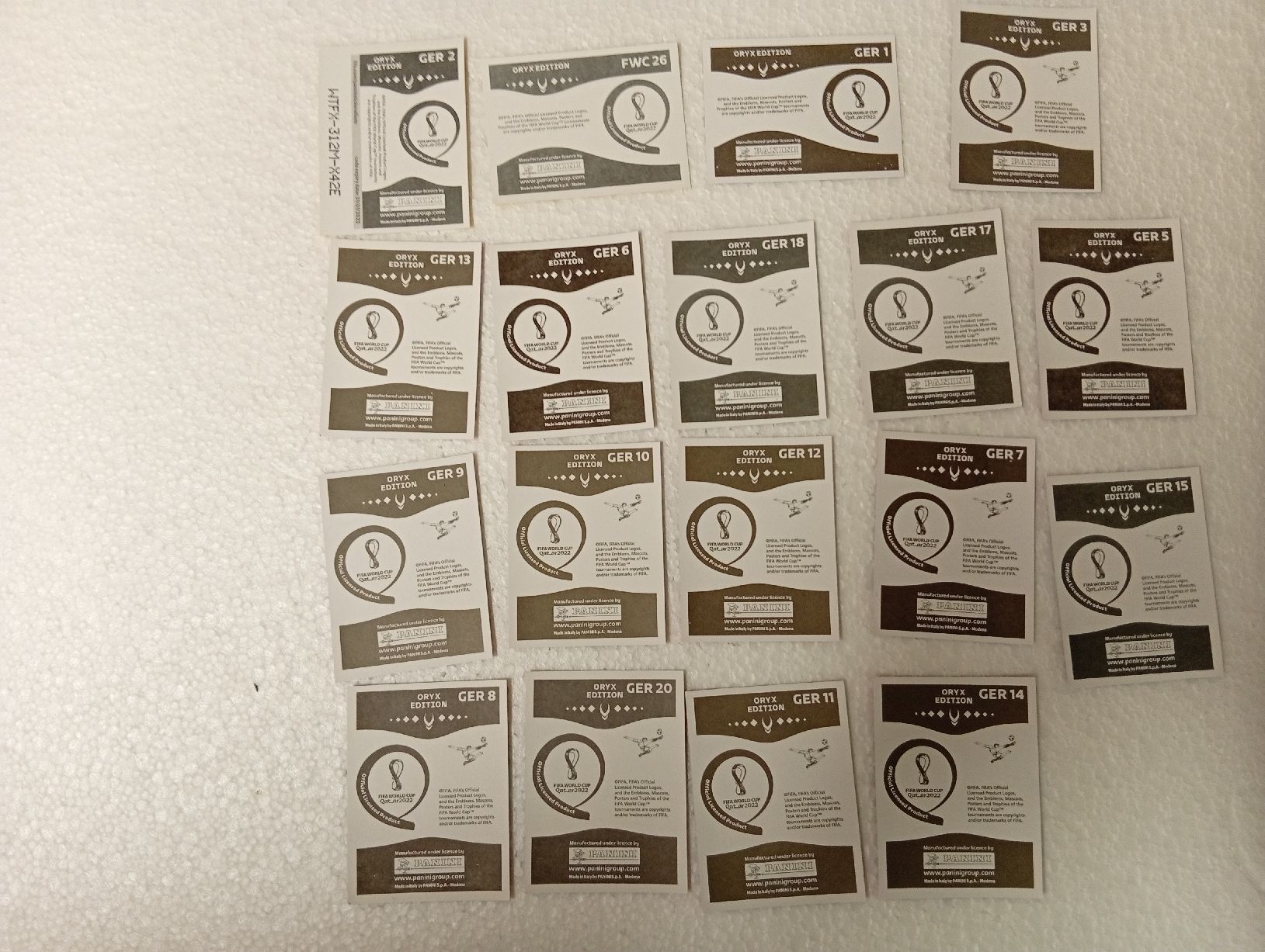 Panini Carte collezionabili: Panini Oryx Edition Qatar 2022, Deutschland  – Nuovo (secondo la descrizione) da Bodio TI venduto da djsep61 1
