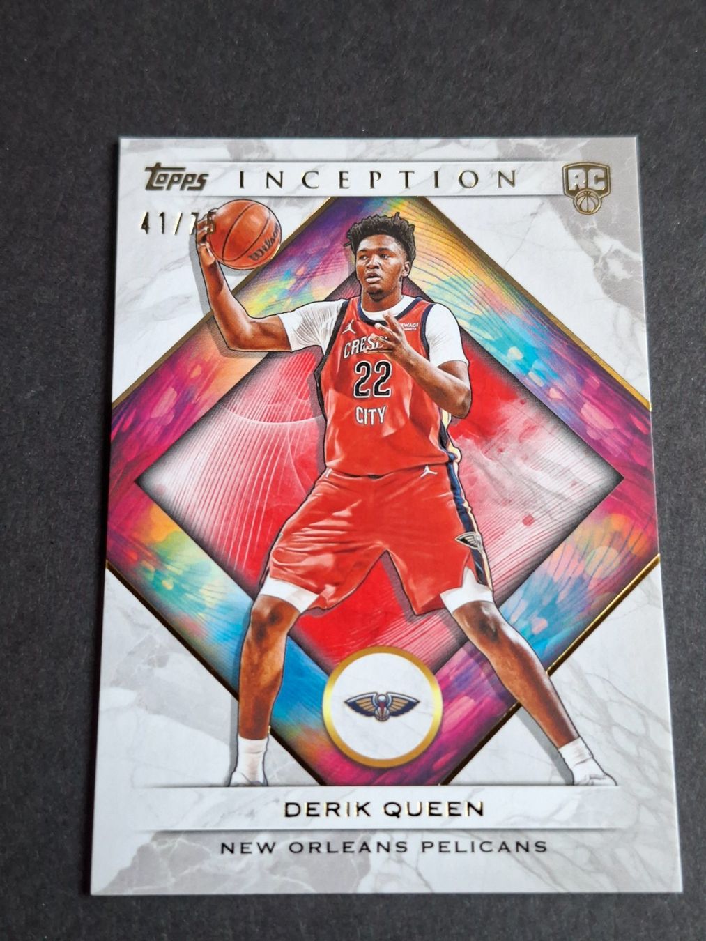 Nba Sammelbilder & Trading cards: Derek Queen /75 Red Topps Inception 25-26 – Gebraucht aus Olten von cweb