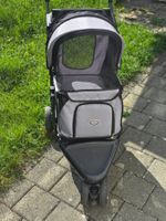 INNOPET All Terrain Hundebuggy Wagen bis 12kg schwarz silber