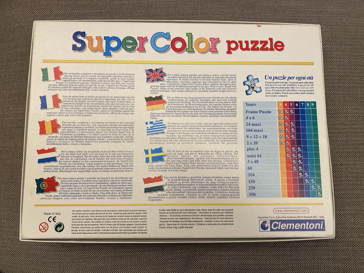 Clementoni Puzzle: Kinder Puzzle Märchen 104 Teile – Usato da Weissenburg venduto da nwacker 1