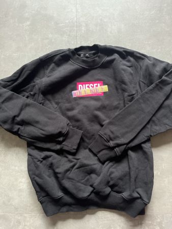 Diesel Sweatshirt schwarz Grösse S Baumwolle gebraucht