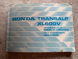 Honda XL 600 V / XL600 V TRANSALP 1987
