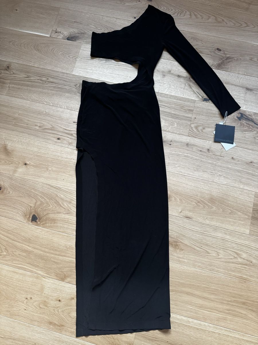 Vestiti: Norma Kamali Abendkleid mit Schlitz, Grösse 36 – Nuovo e nell'imballaggio originale da Uetikon am See venduto da chr_r22y