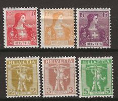 CH101 - Fils de Tell   / Helvetia 1907 **