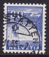 SBK-Nr. 200 (Rheinfall, Buchdruck 1934) gestempelt