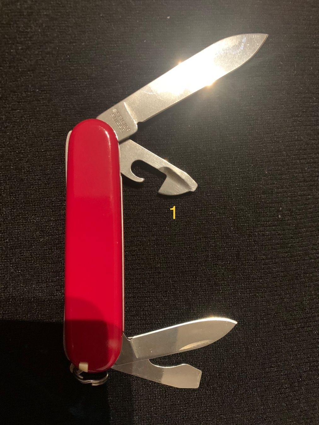 Victorinox Coltelli tascabile: Victorinox Taschenmesser revidiert – Nuovo (secondo la descrizione) da Sisseln AG venduto da Baslerin1981