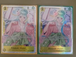 One Piece 2x Kouzuki Hiyori Eng OP06-106 First Print