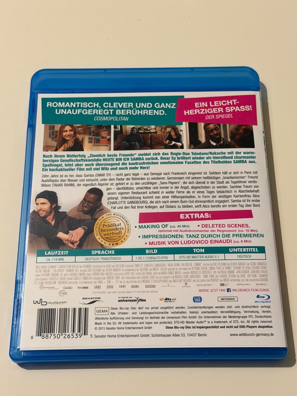 Tutti i DVDs: Blu-Ray: Heute bin ich Samba - Top Zustand! – Nuovo (secondo la descrizione) da Altstätten SG venduto da sheamus 1