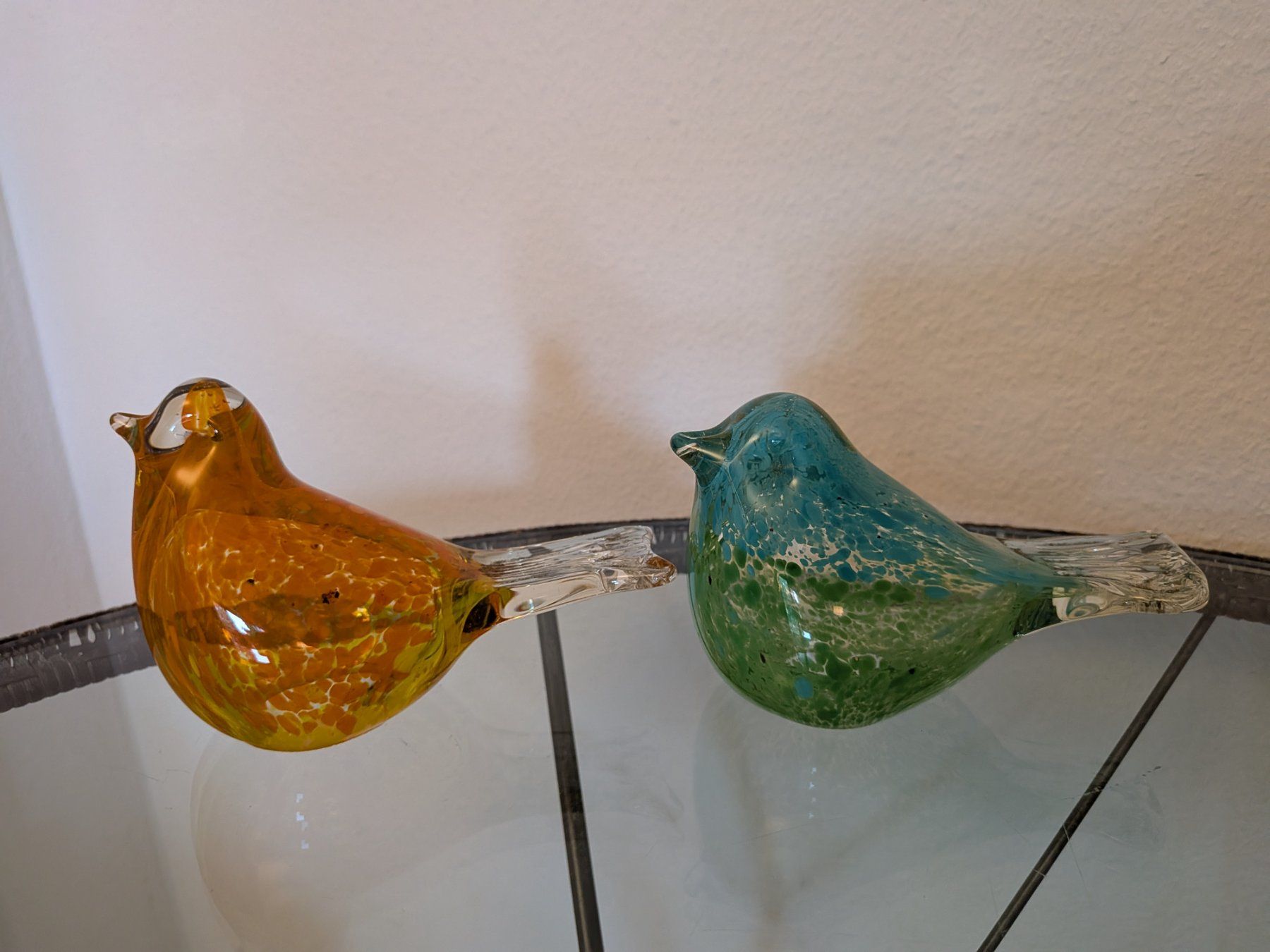 Figurines: 2 Glasvögel – D'occasion à Emmen par magelan