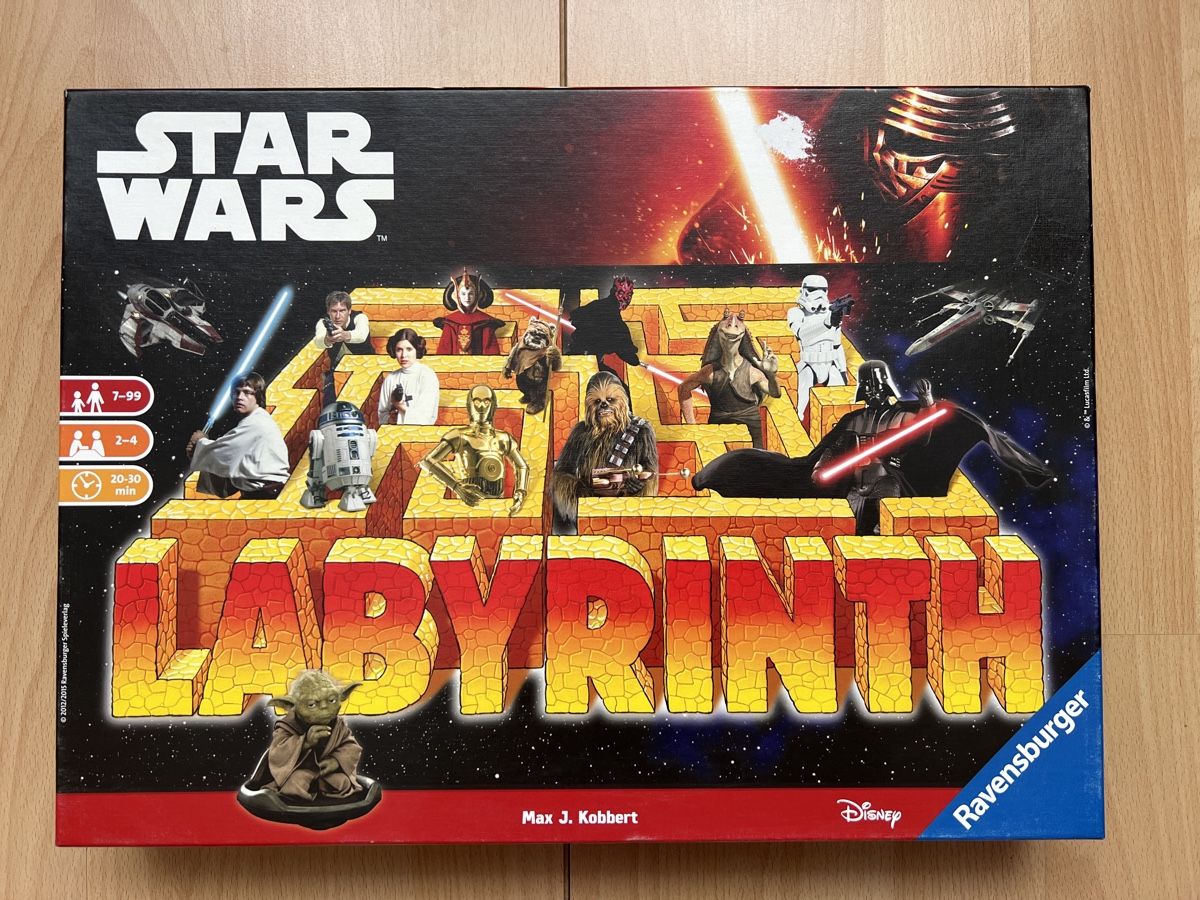 Ravensburger Giochi: Star Wars Spiel Labyrinth – Usato da Balzers venduto da Alannah