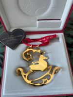 Georg Jensen Christmas Mobile 1991 – Rentier – vergoldet