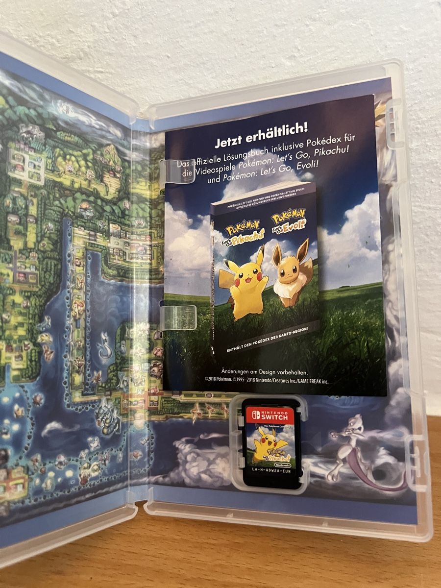 Nintendo Jeux: Pokémon - Let's Go Pikachu - Nintendo Switch – D'occasion à Ebertswil par Aayra 2