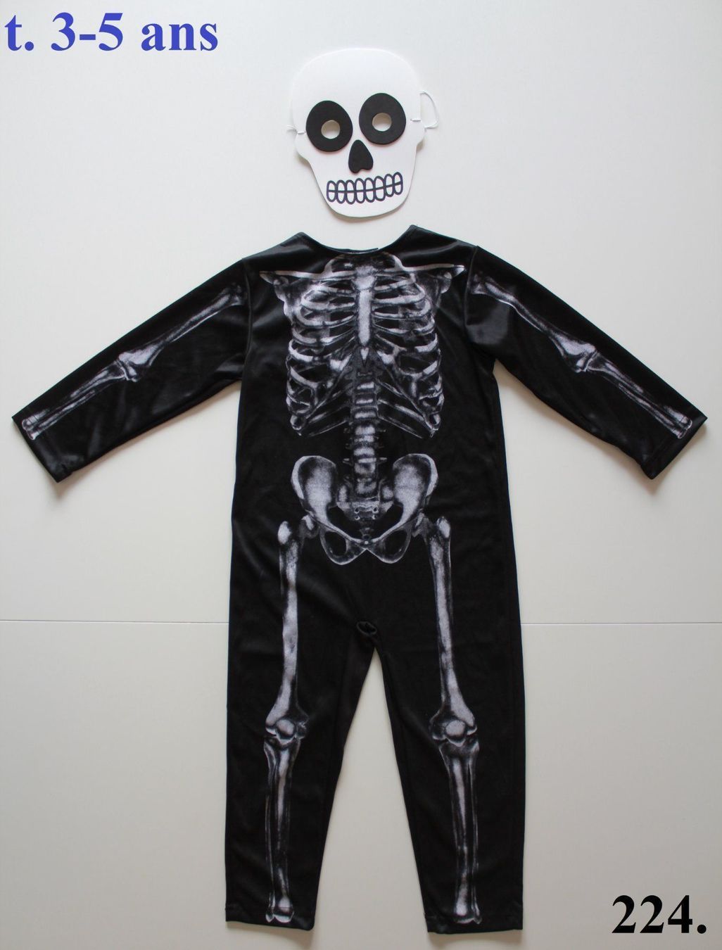 Costumi: Costume squelette / Skelett     t. 3 - 5 ans – Usato da Peseux venduto da CoolShoping