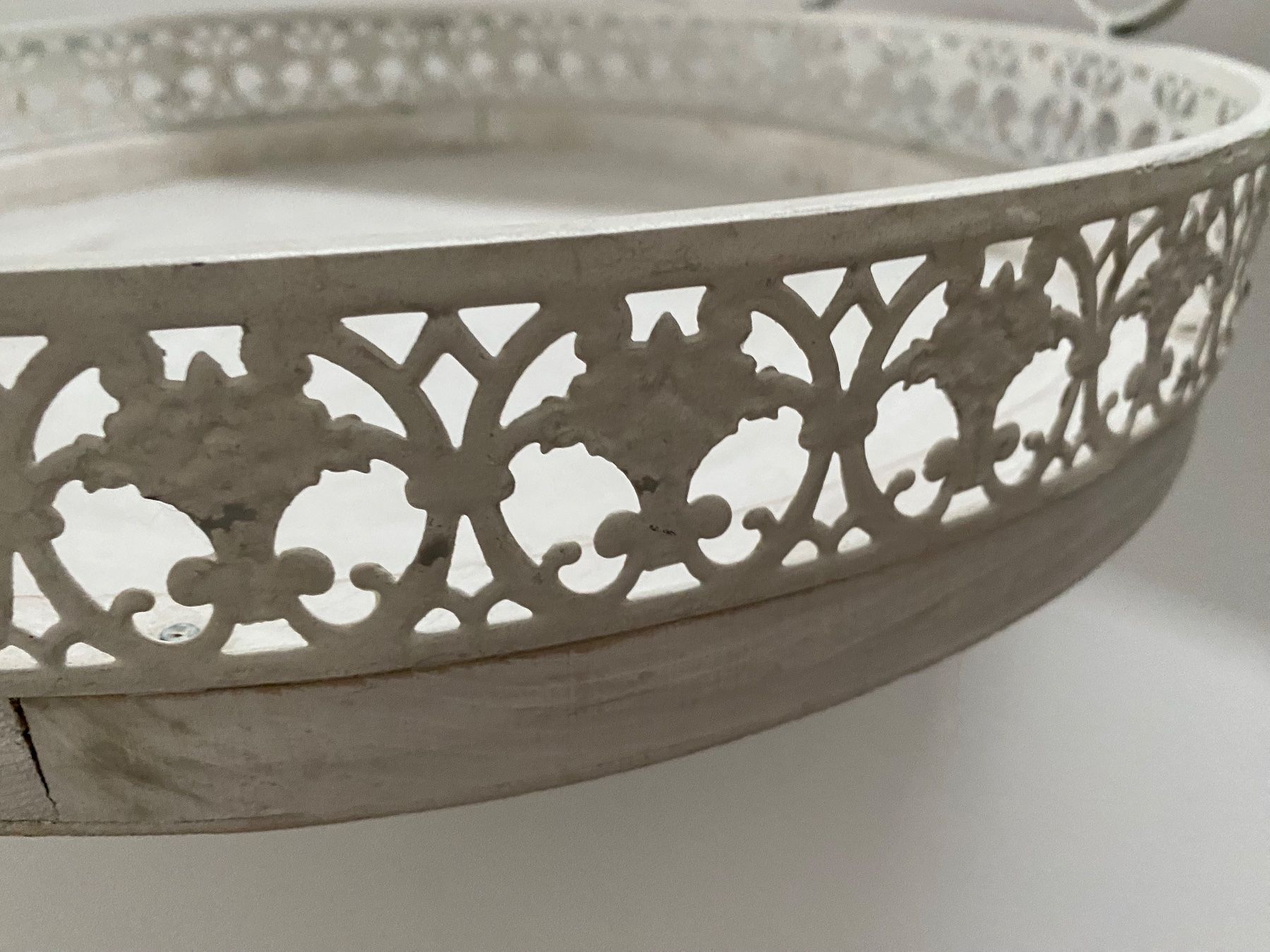 Tutte le decorazioni: Dekotabletablett Shabby Chic 50 cm – Usato da Buchs ZH venduto da Sten7 3