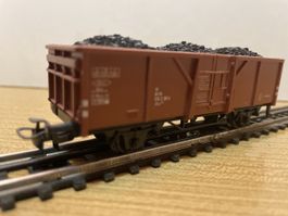 Märklin Hochbordwagen mit Kohle H0🛤️