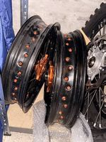 1x Supermoto Felgen Hinterrad