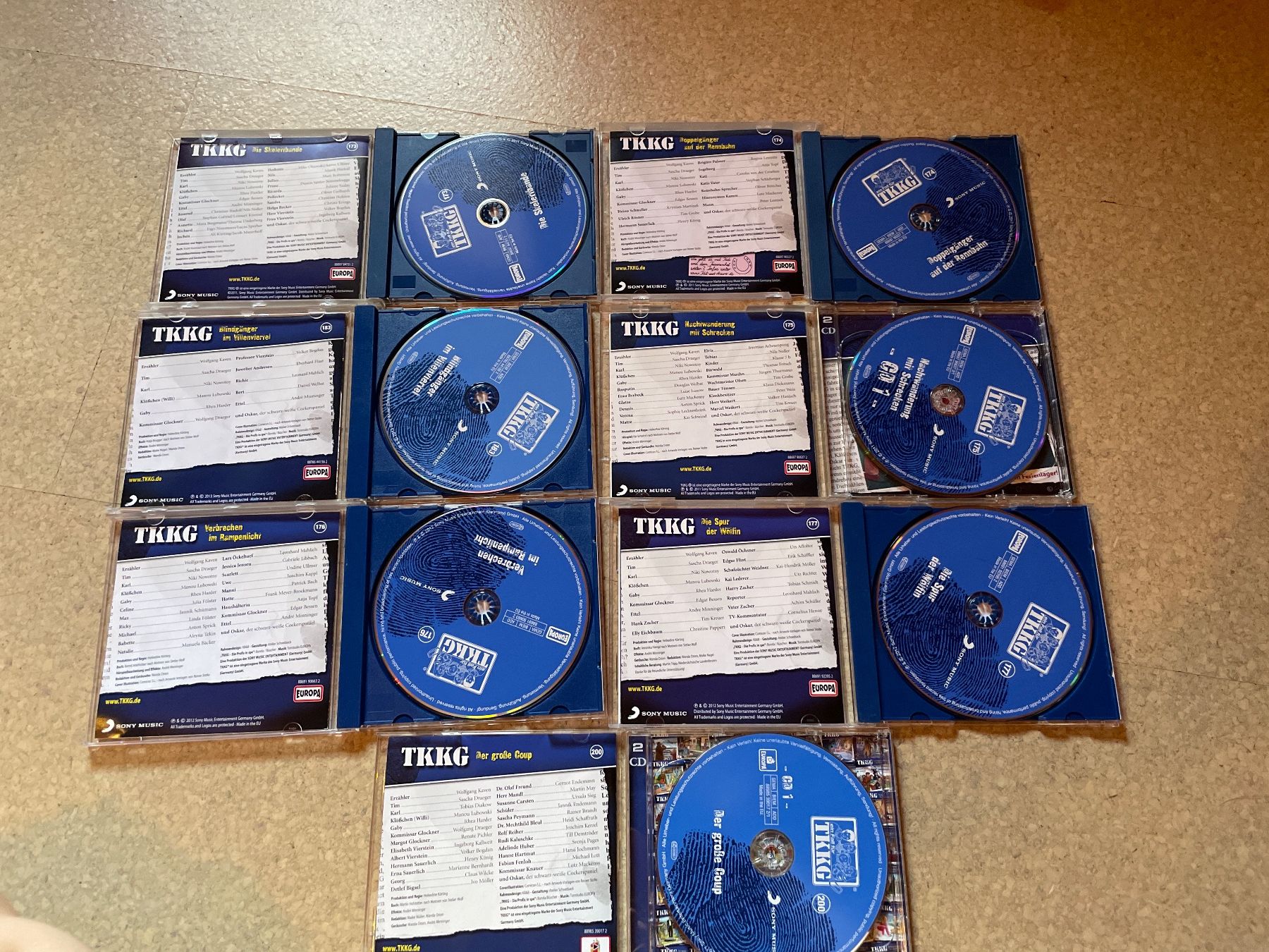 CDs: Hörspiel TKKG 7 CDs – Gebraucht aus Lungern von Kiki.v 1